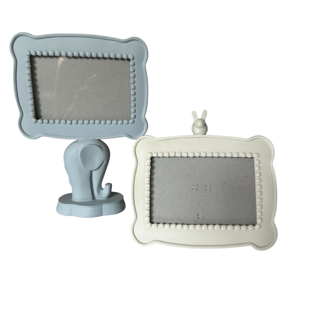 Sicura Kids Ceramic Elephant And Bunny Frames